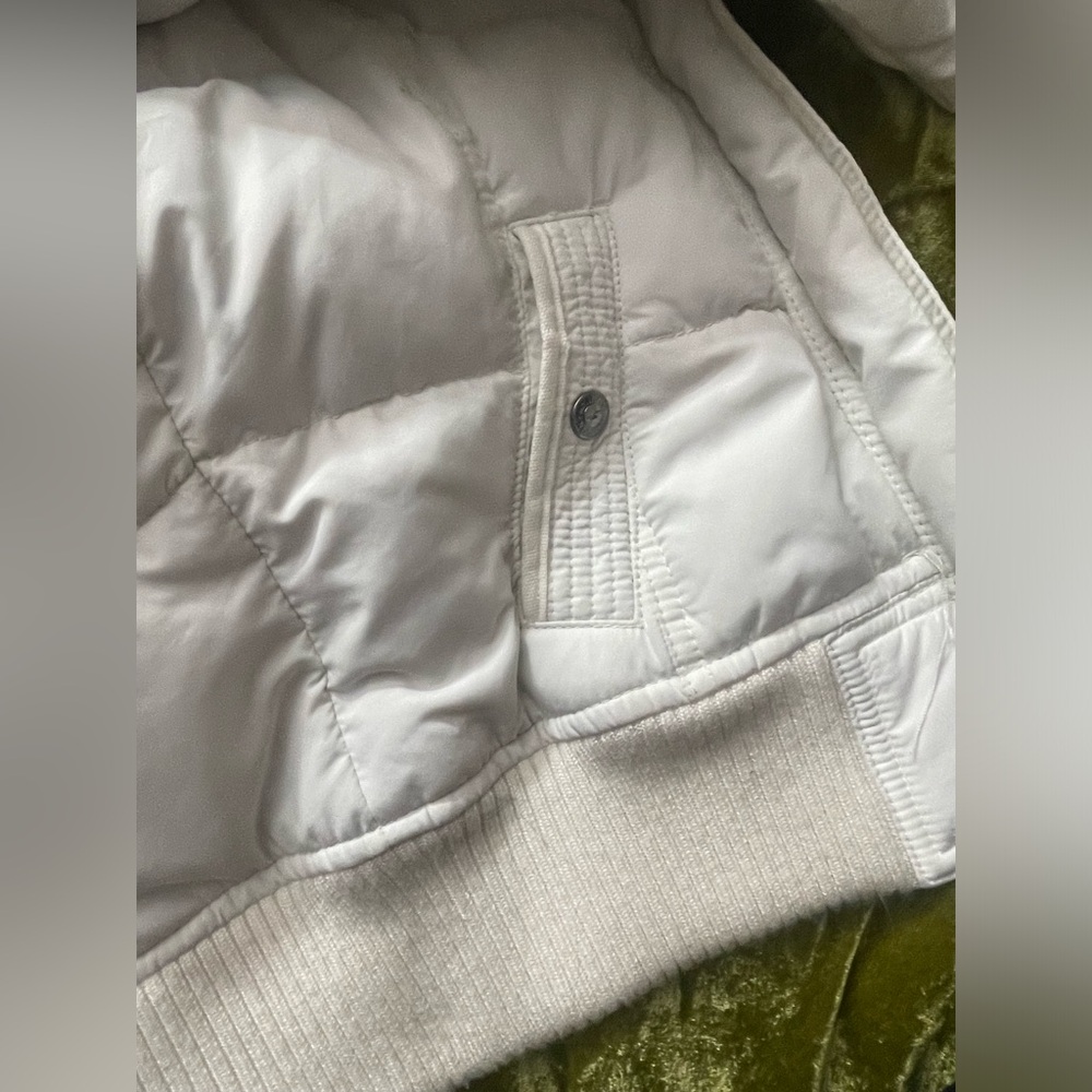 Jennifer body cream white  Puffer Jacket hollister vintage rare gap hoodie - Picture 12 of 15